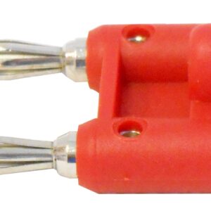 Audio2000'S ACC3166BR4 Two-Pair (2-Black, 2-Red, 4 Plugs Total) Corrosion-Resistant Banana Plugs for Speaker Wires