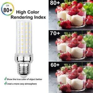 BHCH LED Corn Bulbs 20W, E26 Edison Screw Bulbs, 150W Incandescent Bulbs Equivalent, Neutral White 4000K, Non-Dimmable, Pack of 3