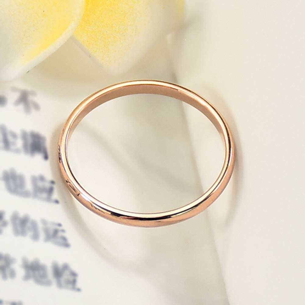 SEniutarm Engagement Love Rings Wedding Bands Couple Fashion Plating Titanium Steel Finger Ring Party Jewelry Accessory Gift for Women/Girl Finger Rings DIY Jewelry Gifts - Black Us10