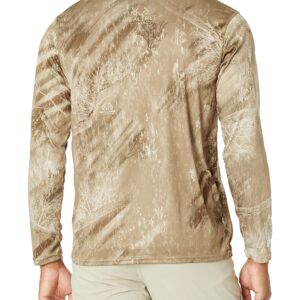 Staghorn Performance Tech Fishing Long Sleeve Shirt, Army Fatigue, S