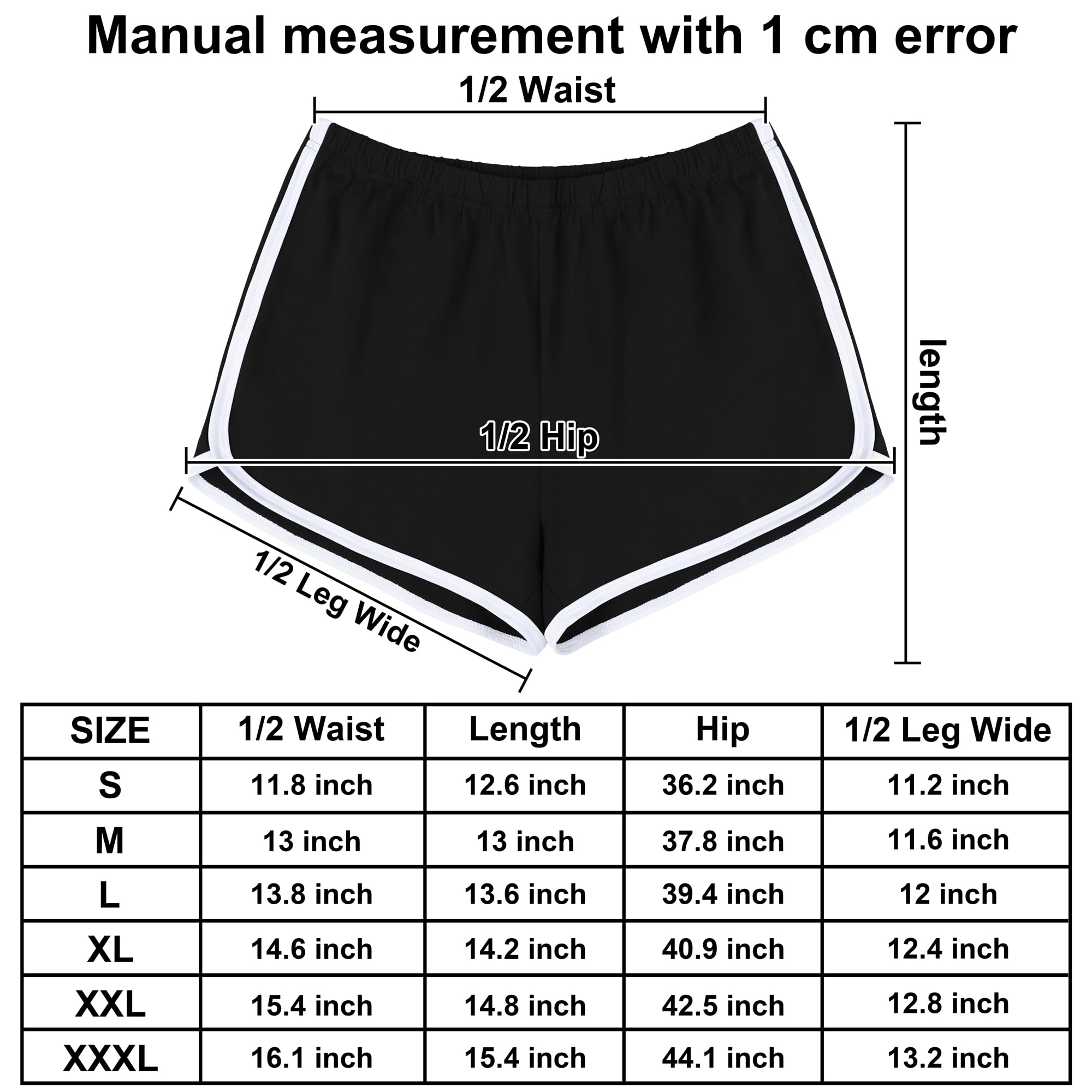 URATOT 4 Pack Yoga Short Pants Cotton Sports Shorts Gym Dance Lounge Shorts Dolphin Running Athletic Shorts for Women