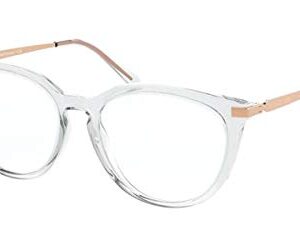 Michael Kors MK 4074-3050 Eyeglasses, Tranparent Clear w/Demo Lens, 51mm