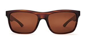 kaenon unisex clarke polarized sunglasses, hazelnut