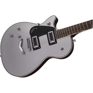 Gretsch G5230 Electromatic Jet FT Single-Cut Airline Silver LEFTY w/V-Stoptail