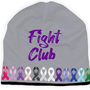 BRIEF INSANITY Cancer Beanie Head Cover | Chemo Cap for Cancer Patients - Headwear in Grey