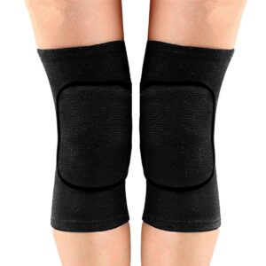 jumisee kids knee pad, anti-slip padded sponge knee brace breathable flexible elastic knee support for football volleyball dance skating basketball sports