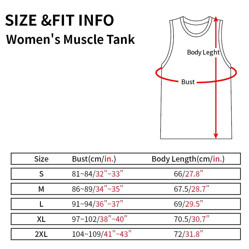 FANNOO Workout Tank Tops for Women-Womens Inspirational Funny Saying Fitness Gym Racerback Sleeveless Shirts