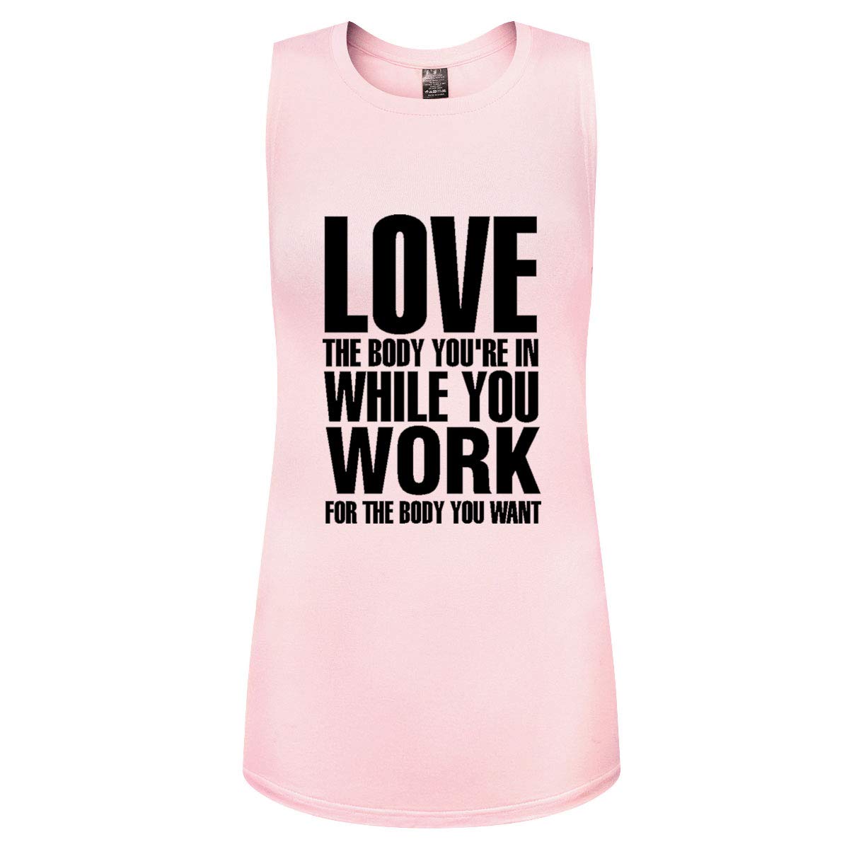 FANNOO Workout Tank Tops for Women-Womens Inspirational Funny Saying Fitness Gym Racerback Sleeveless Shirts