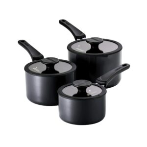 Tramontina Gray Nesting 6 Pc Nonstick Sauce Pan Set