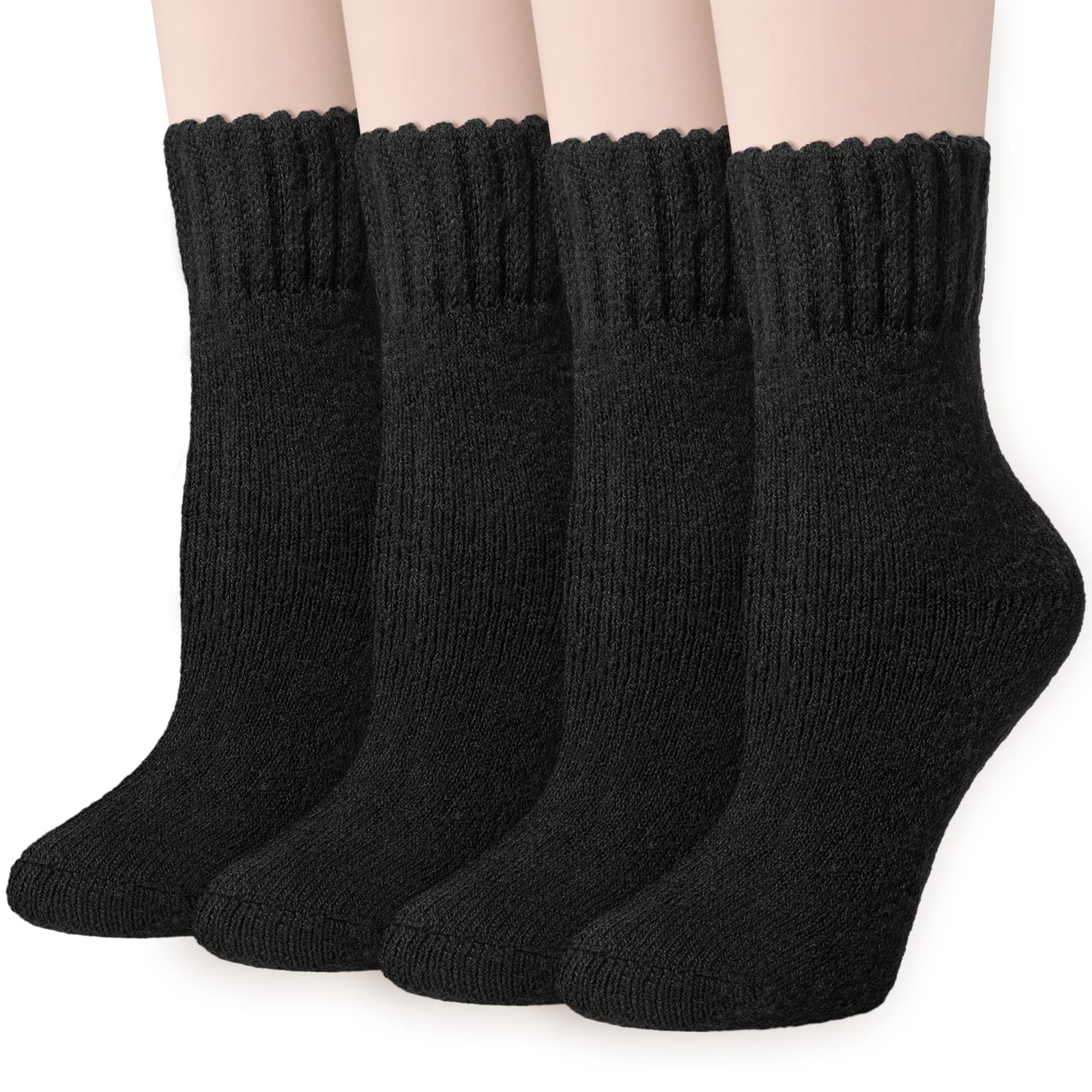 iCamter Womens Wool Socks Soft Super Thick Warm Socks for Women Thermal Winter Socks for Gifts