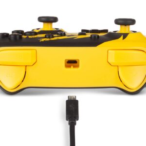 PowerA Pokemon Enhanced Wired Controller for Nintendo Switch - Pikachu Lightning - Nintendo Switch