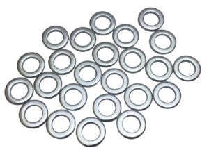 steel tension rod washers for drums - (100 pack)