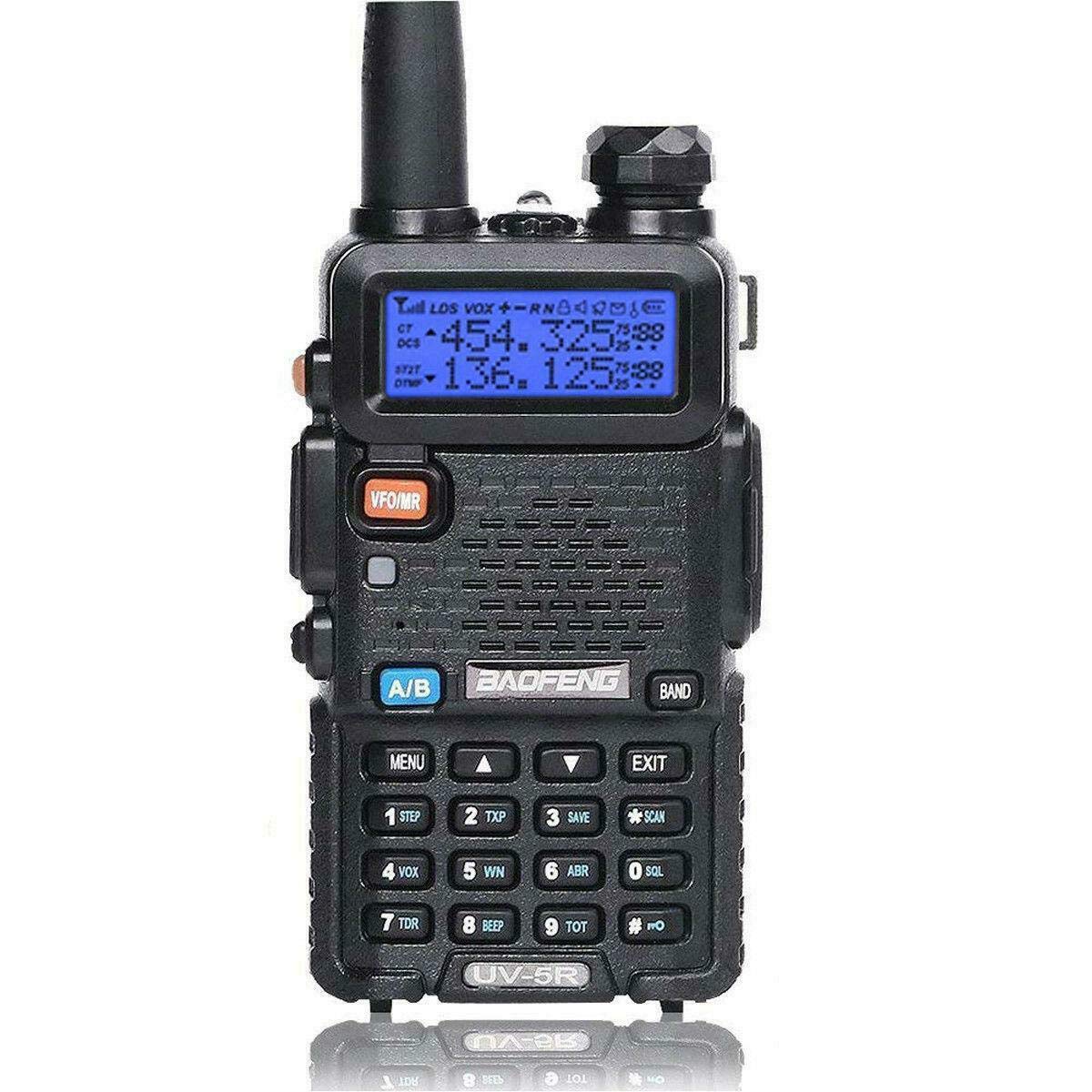 NSKI UV-5R UHF VHF Dual Band Two Way Ham Radio Walkie Talkie