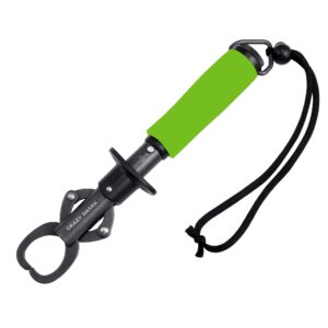 Crazy Shark Aluminum Fish Hook Remover Removal Fishing Tools Tackle Squeeze-Out 6.7in green