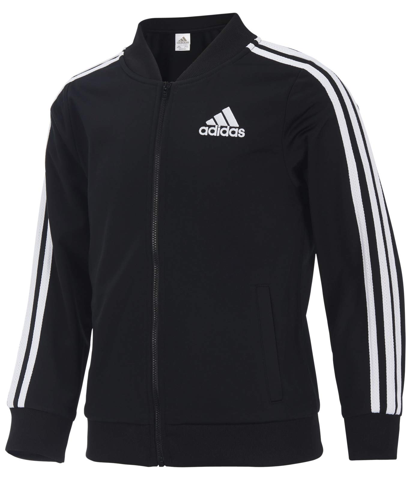 adidas Girls' (Medium, Black)