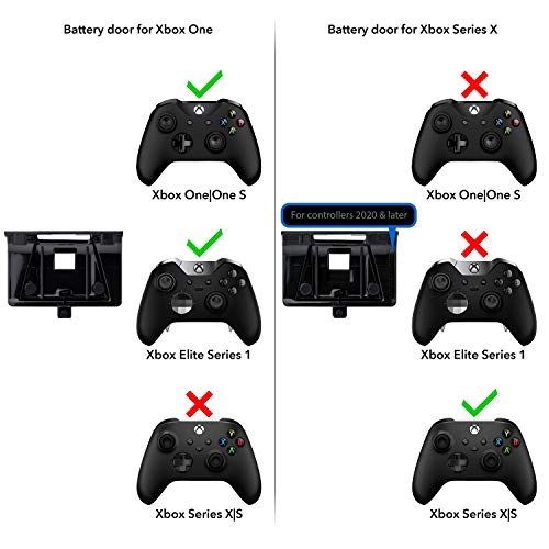 PDP METAVOLT Play & Charge Kit for Xbox Series X|S, Xbox One - Includes 2 Rechargable Batteries, 4 Battery Doors & 10-foot Cable