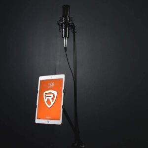 Rockville GIGSTAND Dual Microphone Stand with (2) Mic Clips and Detachable Boom