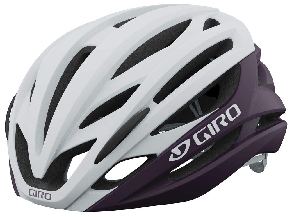 Giro Seyen MIPS Adult Road Cycling Helmet - Matte White/Urchin (2021), Medium (55-59 cm)