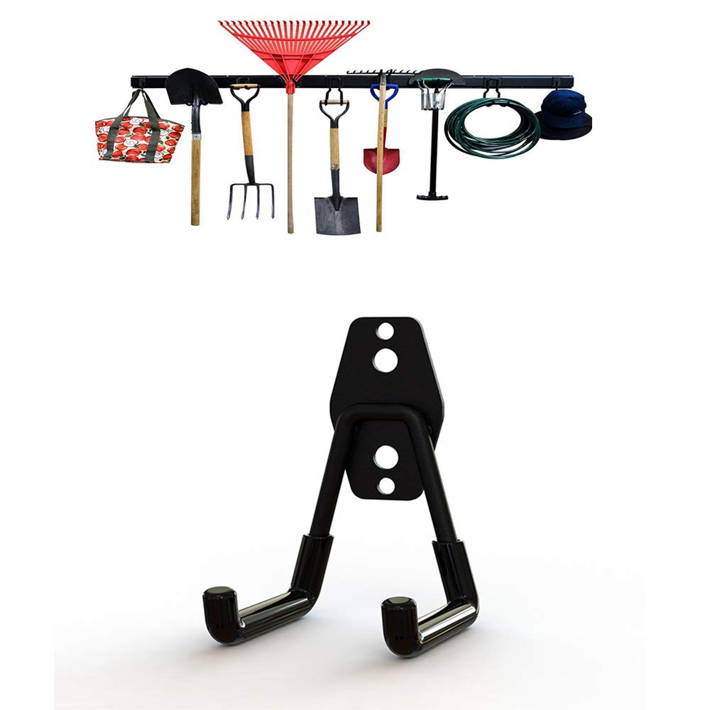 Todefrgu Kayak Oars Holds Rack, Paddle Mount Hanger, Kayak Paddle Wall Hanger, Paddle Rack Perfect for Display & Storage Wall Mounts, for Oar Hangers for Garage, Dock or Shed, NO Paddle - 2-Pcs