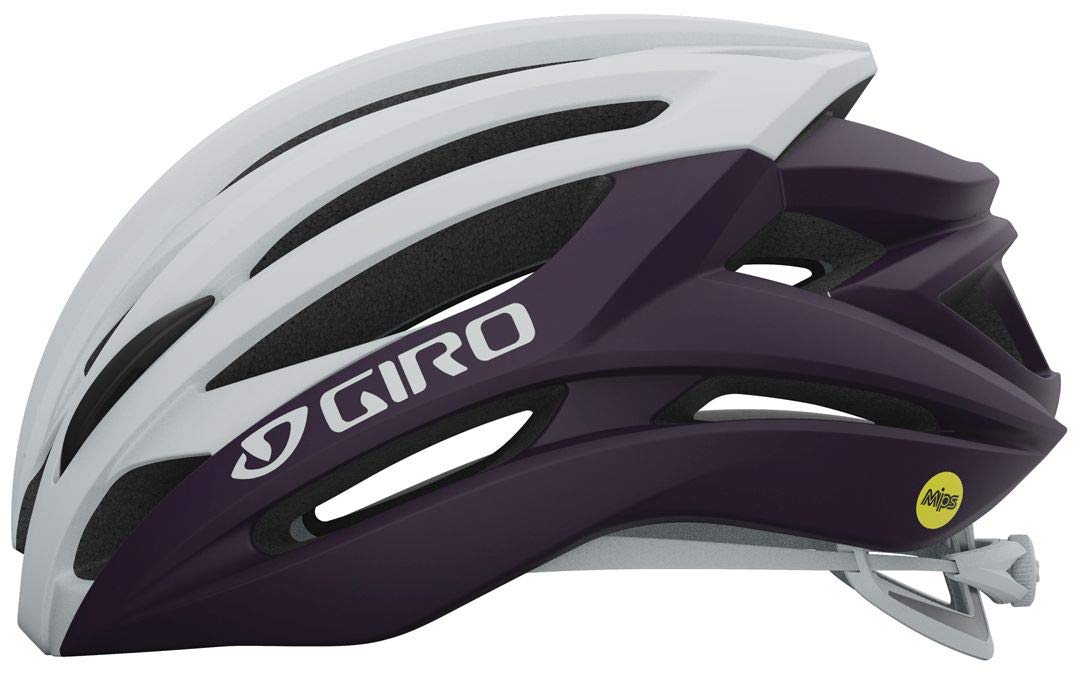 Giro Seyen MIPS Adult Road Cycling Helmet - Matte White/Urchin (2021), Medium (55-59 cm)