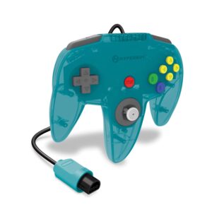 Hyperkin "Captain" Premium Controller for N64 (Turquoise) - Nintendo 64