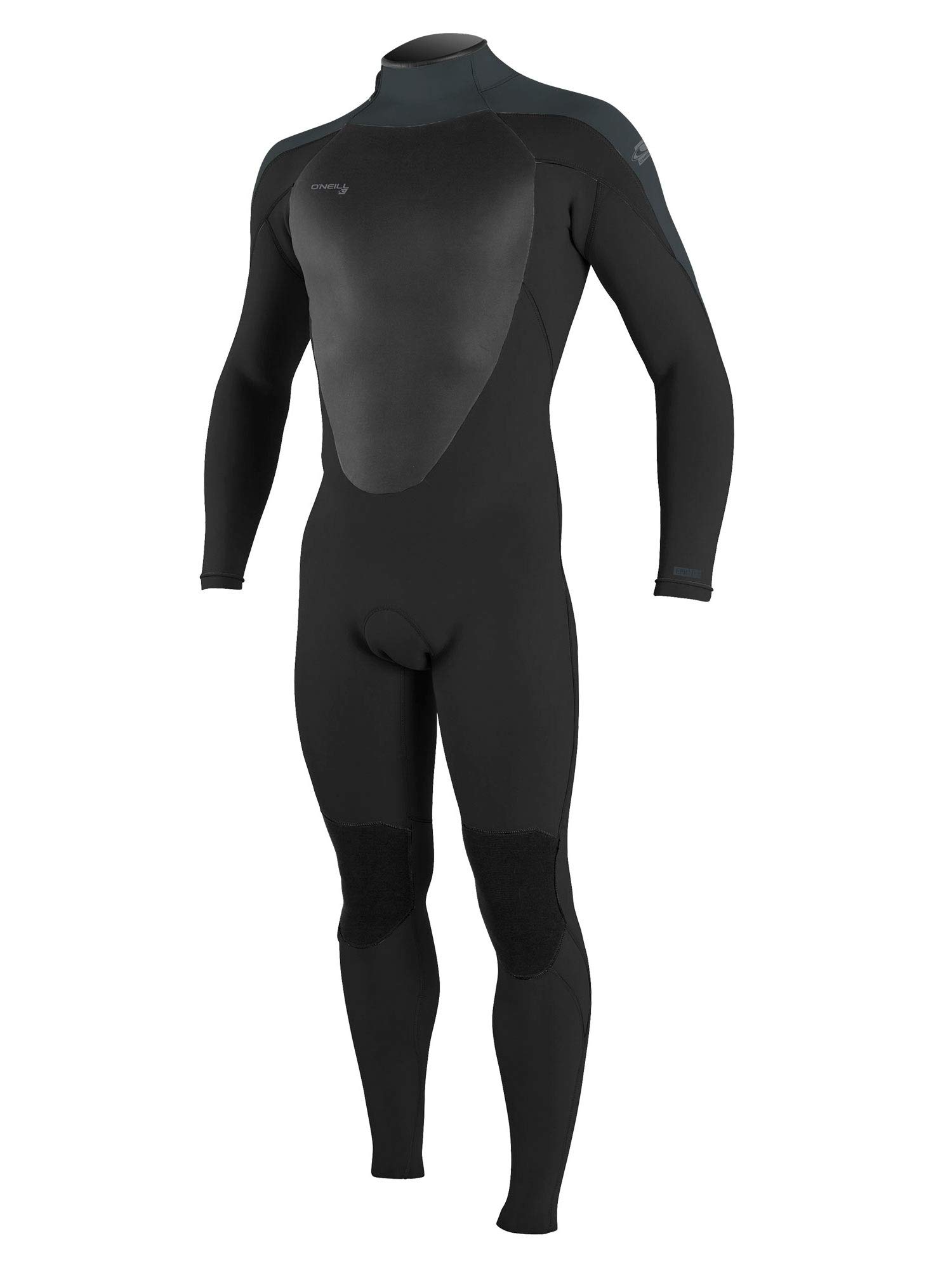 O Neill Epic 4/3mm Mens Fullsuit GR2-Black-Gunmetal-Black XL