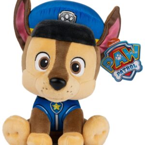 Paw Patrol Chase in Signature Police Officer Uniform Plush Stuffed Animal Dog, 9"