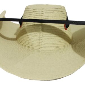 Sombrero mens DE ASTILLA ECONOMICO Talla - M - PULGADAS (7 1/4) - 57 a 58 cm Beig