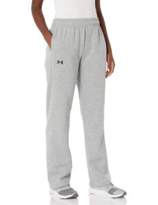 under armour women's ua rival pants lg gray