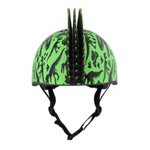 Raskullz Skelosaurus Toddler Helmet 3+, Green/Black, 48-52 cm