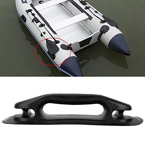 Demeras Boat Grab Handle Soft Anti to Skid PVC Grab for Inflatable Rubber Kayak Marine Boat Accessory Black