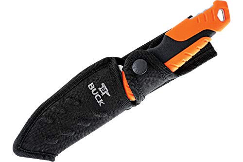 Buck Knives 657 Pursuit Pro Fixed Blade Hunting Knife with Guthook, 4-1/2" S35VN Stainless Steel Blade, Polyester Sheath Included