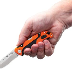 Buck Knives 661 Folding Pursuit Pro Small Hunting Knife, 3" S35VN Stainless Steel Blade, Polyester Sheath Included