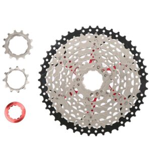 OKBY 8 Speed 46T Large Gear Mountain Bike Ultralight Hollow Cassette Freewheel Bicycle Freewheel Bike Freewheel Cassette Bicycle Accessory