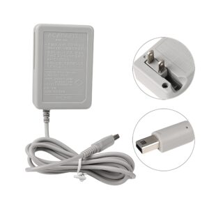 3ds charger, ac adapter home travel charger wall plug power adapter compatible with nintendo new 3ds xl, new 3ds, 3ds xl, 3ds, new 2ds xl, new 2ds, 2ds xl, 2ds, dsi xl, dsi(100-240 v)