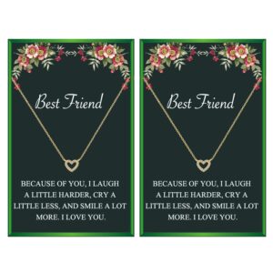 your always charm friendship necklace friend gifts for women bff necklaces for birthday gift friend necklaces for 2 stocking stuffers for adults