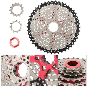 OKBY 8 Speed 46T Large Gear Mountain Bike Ultralight Hollow Cassette Freewheel Bicycle Freewheel Bike Freewheel Cassette Bicycle Accessory