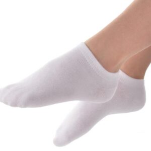 WEUSMAY Ankle No Show Socks for Boys Girls Casual and Athletic Youth Kids Low Cut Socks 8 Pairs (Shoe Size: 2.5-6.5)