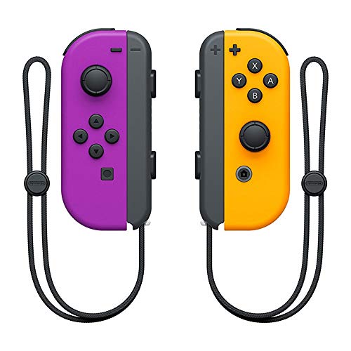 FANPL 5 in 1 Hand Grip Connector for Nintendo Switch Joy Con & OLED model Joy Con, Comfort Game Handle Connector with Wrist Strap for Joy Cons