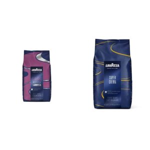 lavazza gran riserva whole bean coffee and lavazza super crema whole bean coffee blend