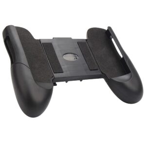 portable 4.5-6.5 inch mobile phone support game controller joystick grip game holder handle with bracket (black type 02)