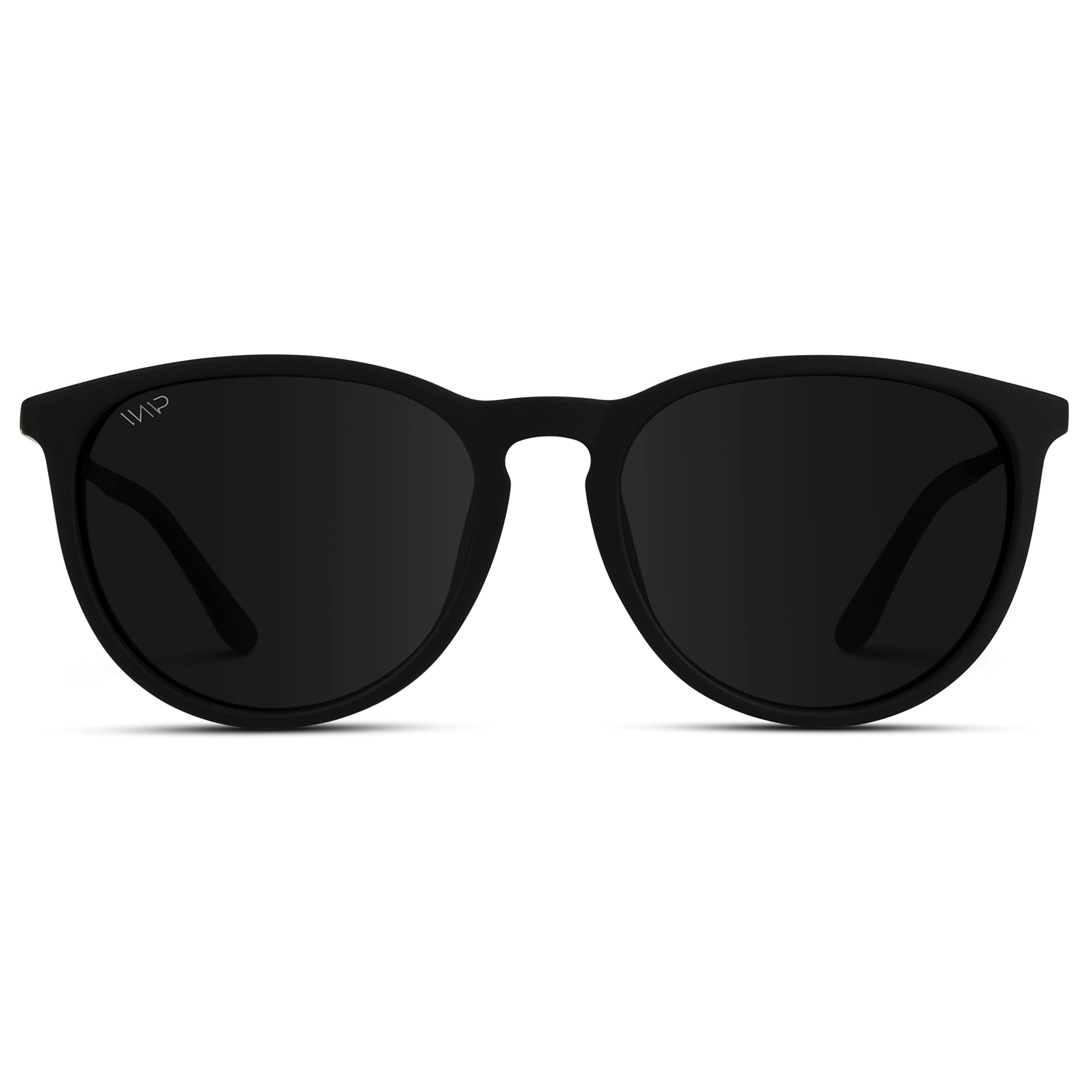 WMP Eyewear Round Sunglasses | Polarized UV Protection | Trendy Sunglasses for Women | Retro Designer Style