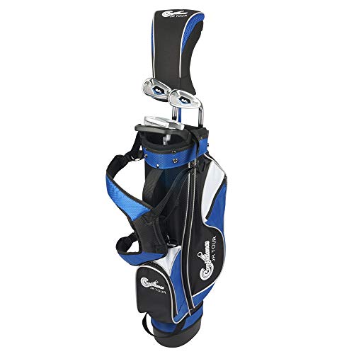 Confidence Golf Junior Golf Clubs Set for Kids Age 4-7 (up to 4' 6" Tall)- Lefty