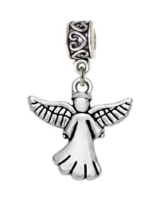 dangle angel charm bead