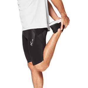 CW-X mens Endurance Generator Muscle & Joint Support Compression Short, Black, Medium US