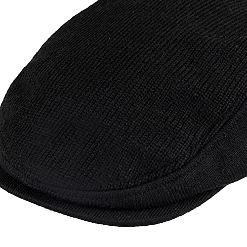 Levi's Men's Classic Canvas Ivy Hat, Large-Extra Large, Black Knit