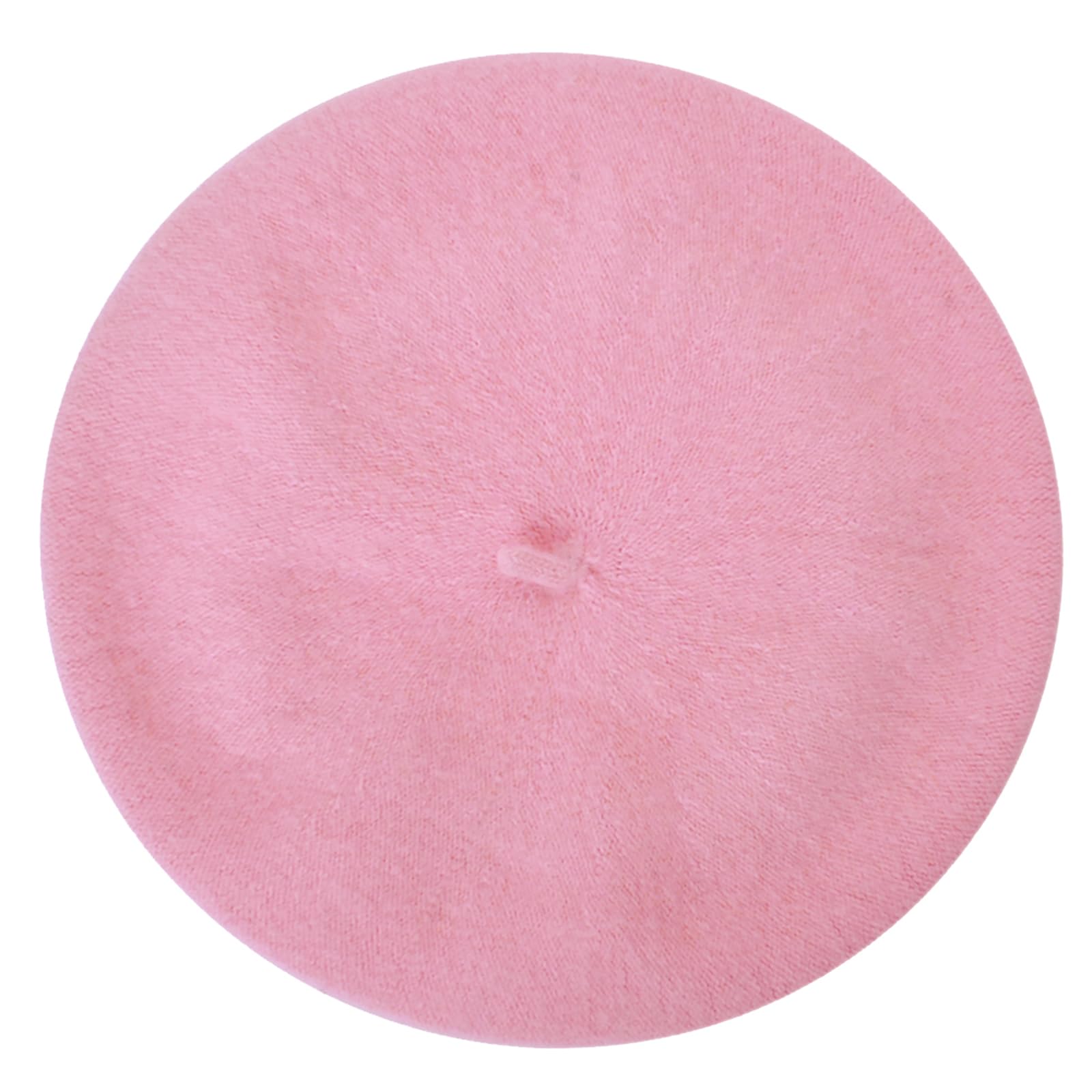 TopTie Women Classic French Style Beret Artist Basque Beanie Hat-Pink