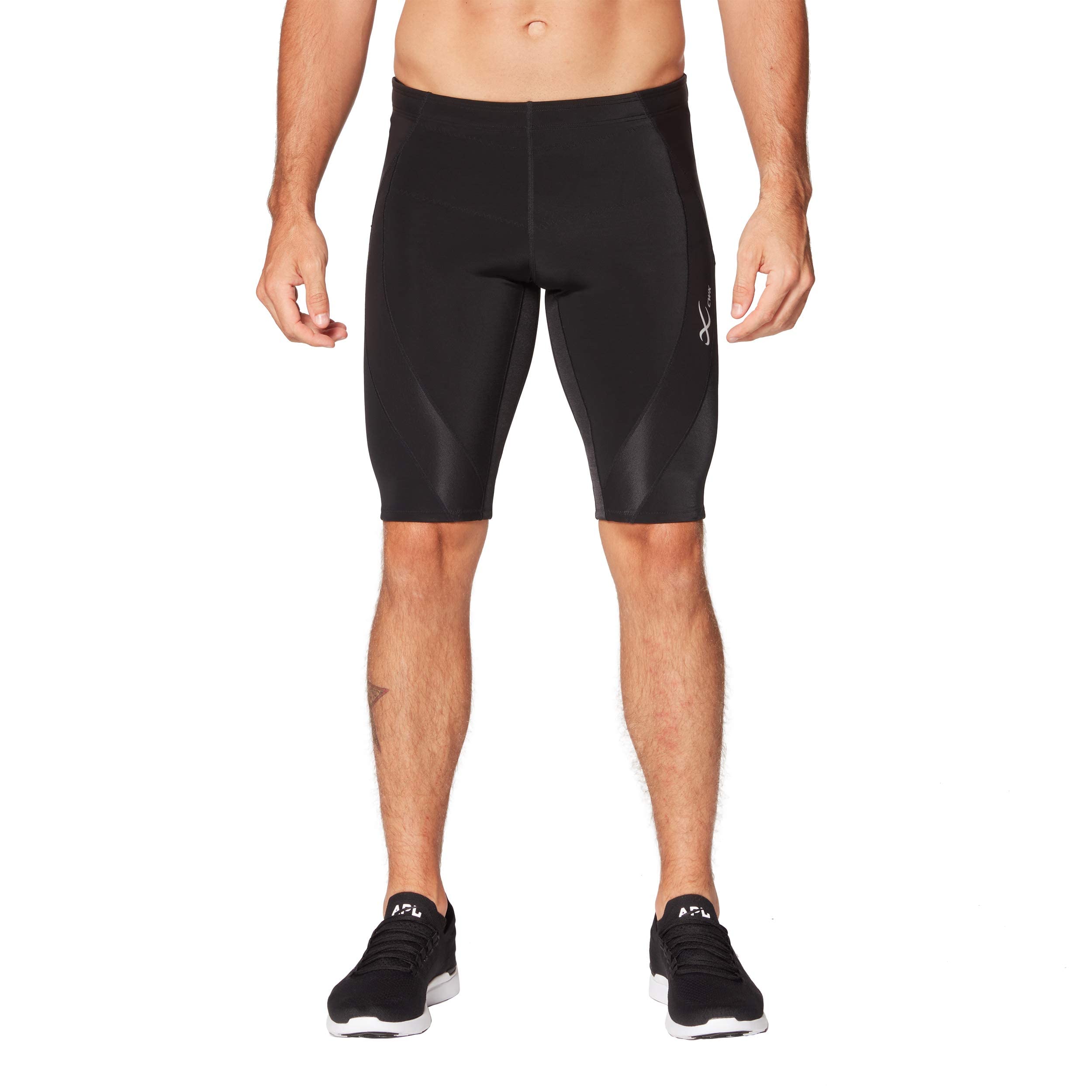 CW-X mens Endurance Generator Muscle & Joint Support Compression Short, Black, Medium US