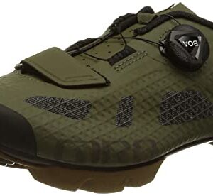 Giro Rincon Men Clipless Mountain Bike Shoes - Olive/Gum (2021), 43