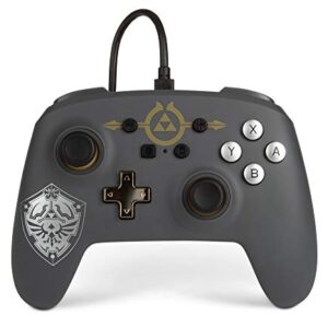 PowerA Enhanced Wired Controller for Nintendo Switch - Hylian Shield